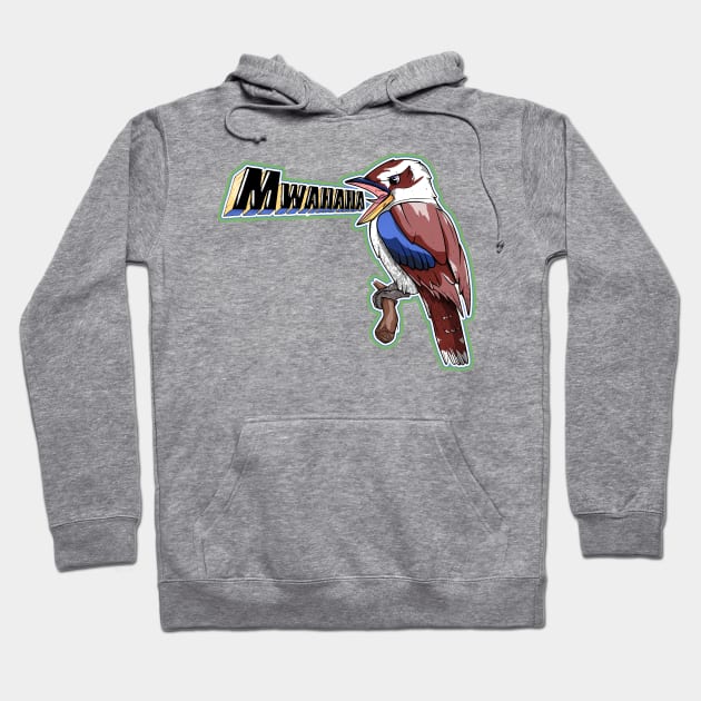 Kookaburra Laughing Hoodie by mailboxdisco